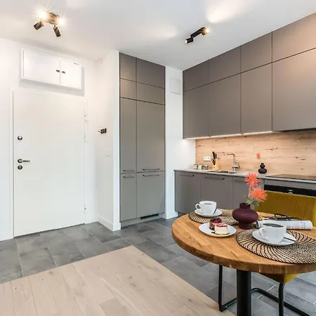 아파트 Modern Studio With A Balcony By Rent Like 브로츠와프