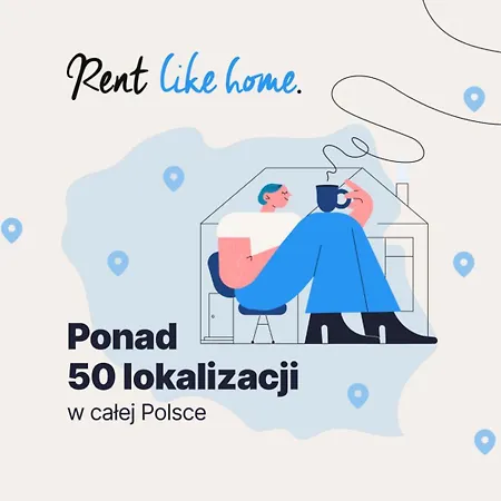 Modern Studio With A Balcony By Rent Like 브로츠와프